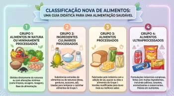 O que é a classificação NOVA e como ela classifica os alimentos