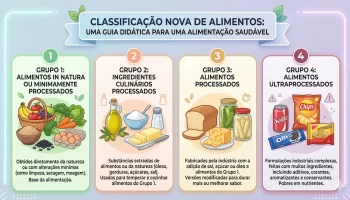 O que é a classificação NOVA e como ela classifica os alimentos
