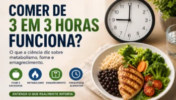 Comer de 3 em 3 horas funciona? O que a ciência diz