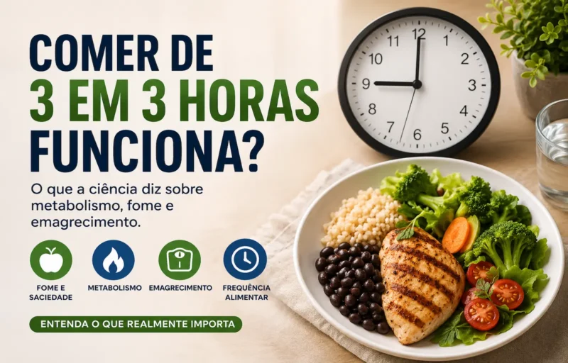 Comer de 3 em 3 horas funciona? O que a ciência diz
