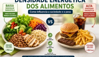 Densidade energética dos alimentos: como influencia o peso