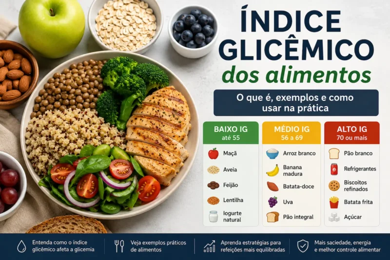 Índice glicêmico dos alimentos: o que é e como usar na prática