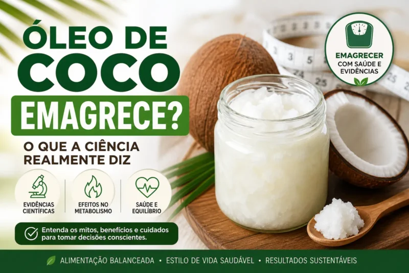 Óleo de coco emagrece? O que a ciência realmente diz