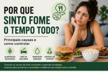 Por que sinto fome o tempo todo? Principais causas e o que fazer