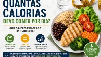 Quantas calorias devo comer por dia? (guia simples e baseado em evidências)