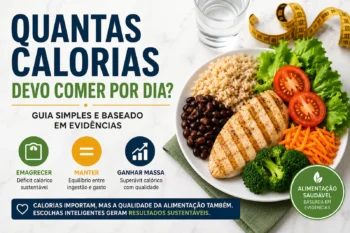 Quantas calorias devo comer por dia? (guia simples e baseado em evidências)