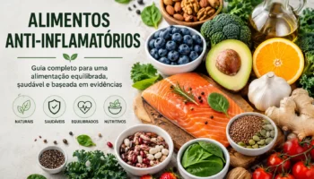 Alimentos Anti-inflamatórios: principais fontes e como incluir na alimentação