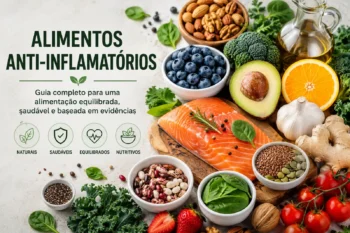Alimentos Anti-inflamatórios: principais fontes e como incluir na alimentação