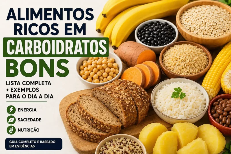 Alimentos ricos em carboidratos bons: lista completa e como escolher