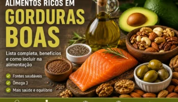Alimentos ricos em gorduras boas: lista completa e como incluir na alimentação