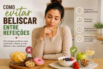 Como evitar beliscar entre refeições: estratégias práticas para controlar a fome e os hábitos alimentares