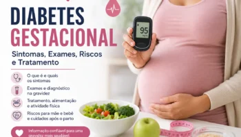 Diabetes Gestacional: Sintomas, Exames, Riscos e Tratamentos