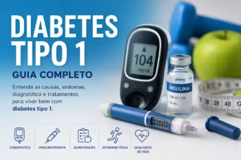 Diabetes tipo 1: sintomas, causas, diagnóstico e tratamento
