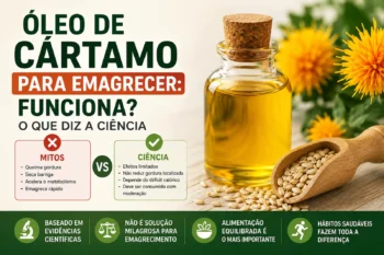 Óleo de cártamo para emagrecer: funciona? O que a ciência diz