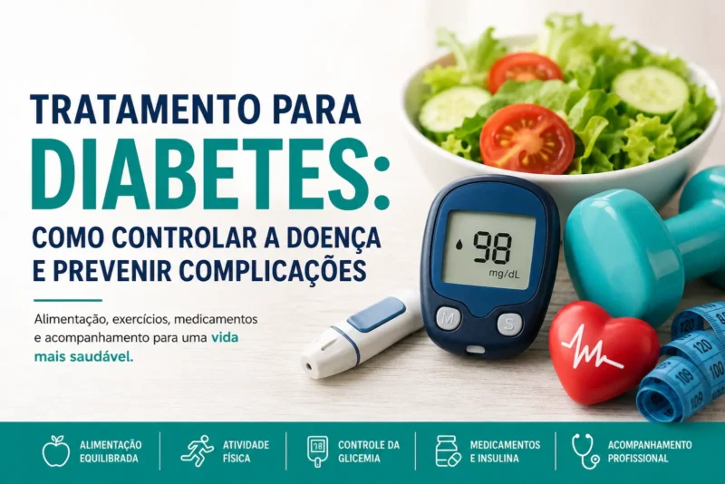 Tratamento para diabetes: como controlar a doença e prevenir complicações