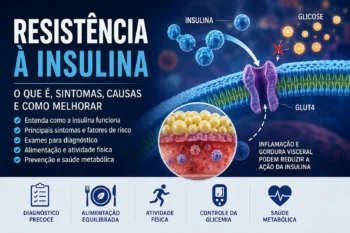 Resistência à Insulina: O Que É, Sintomas, Causas e Como Melhorar