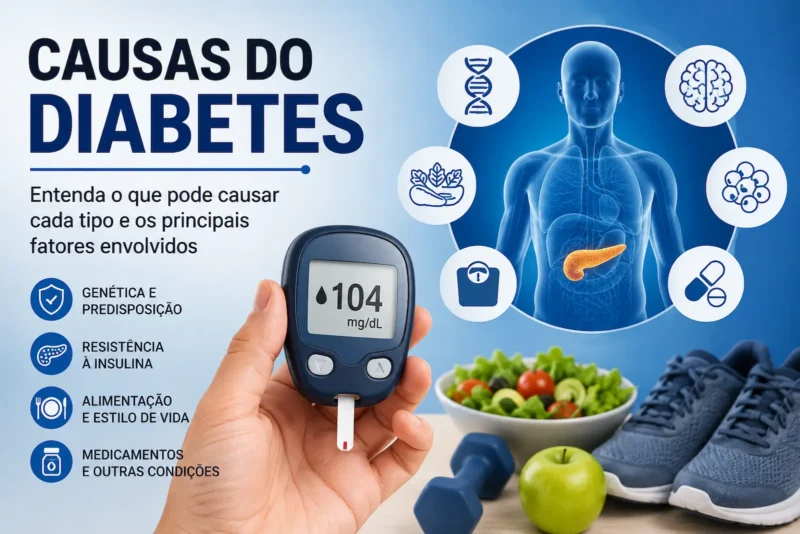 Causas do Diabetes: Entenda o Que Pode Causar Cada Tipo?