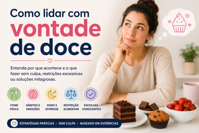 Como lidar com vontade de doce: por que acontece e o que fazer