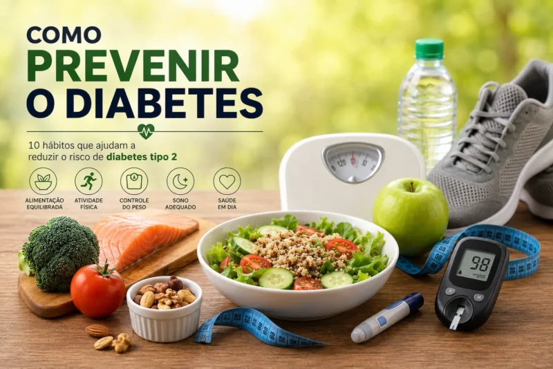 Como Prevenir o Diabetes: 10 Hábitos Para Reduzir o Risco de Diabetes Tipo 2
