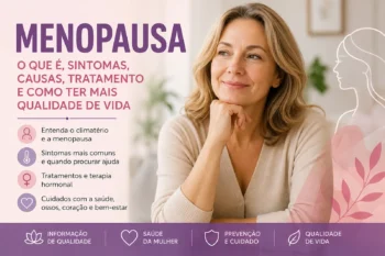 Menopausa: o que é, sintomas, causas, tratamento e como ter mais qualidade de vida