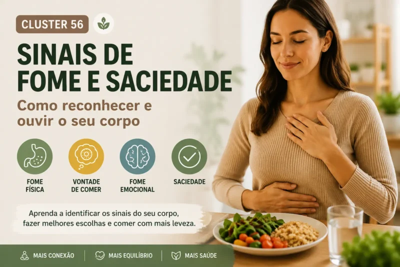Como reconhecer os sinais de fome e saciedade e ouvir melhor o corpo