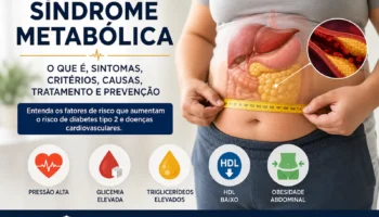 Síndrome Metabólica: O Que É, Sintomas, Critérios, Causas e Tratamento