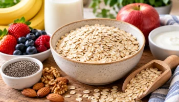 Aveia: benefícios, nutrientes, tipos e como consumir