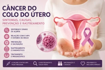 Câncer do colo do útero: sintomas, causas, prevenção e rastreamento