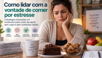 Como lidar com a vontade de comer por estresse: estratégias que podem ajudar