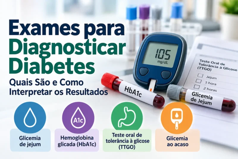 Exames para Diagnosticar Diabetes: Quais São e Como Interpretar os Resultados